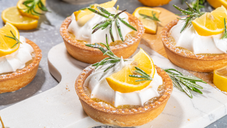 Mini Lemon Posset Tart
