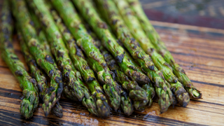Blistered Asparagus