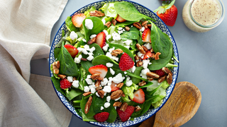 Tossed Spinach Salad