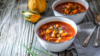 Vegetarian/Vegan Posole with Mushroom Carnitas