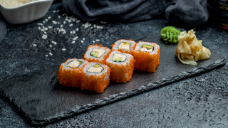 California Crab Sushi Rolls
