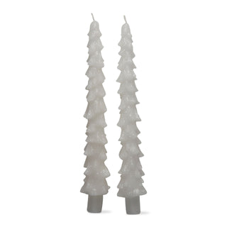 Spruce Taper Candles, Set/2