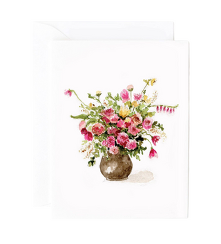 Rose Bouquet Notecards, Set/8 - La Cuisine