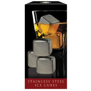 Stainless Steel Cubes, 4PC