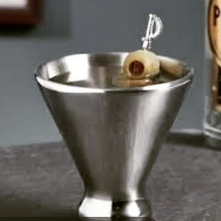 Stainless Steel Martini Glass