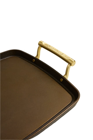 Double Burner Cast Iron Griddle