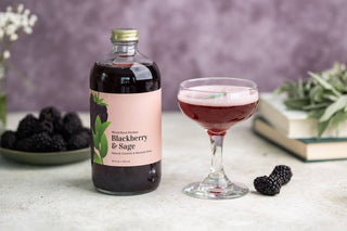 Blackberry & Sage Cocktail Mixer and Mocktail Mixer, 16 fl oz - La Cuisine