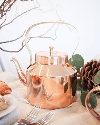English Copper Tea Kettle - La Cuisine