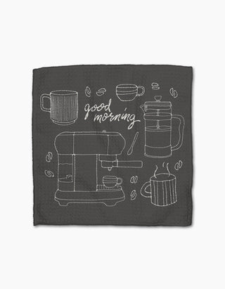 Good Morning Coffee Dishcloth Set - La Cuisine