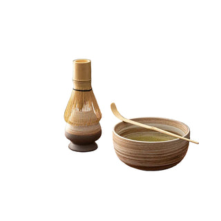 Gohobi Classic Ceramic Bowl Matcha Set: C - La Cuisine