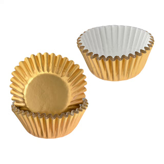 Mini Muffin Liners, Gold - La Cuisine