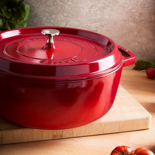 Dutch Oven Round 7 QT Cherry