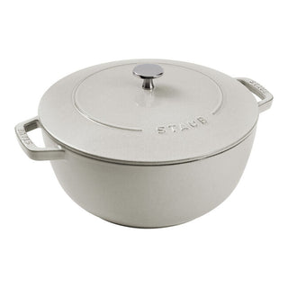 Cast Iron Essential French Oven 5.25 qt, White Truffle
