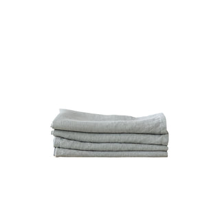 Linen Napkin Terra Fringe, SeaFoam - La Cuisine