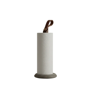 Grab kitchen roll holder, smoked oak - La Cuisine