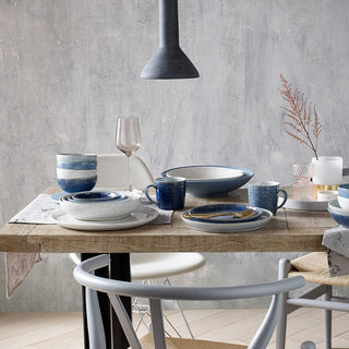 Studio Blue Chalk Round Platter