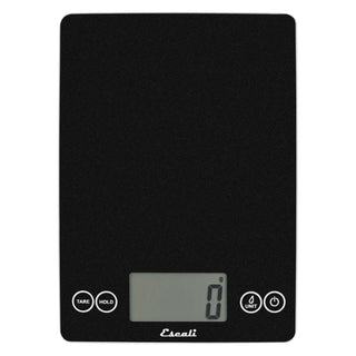 Arti Glass Kitchen Scale, Black Obsidian