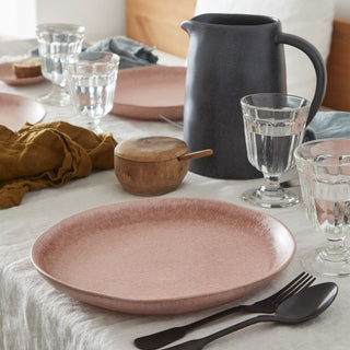 Livia Dinner Plate 11", Pink - La Cuisine