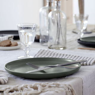Artichoke Pacifica Dinner Plate - on Table Setting