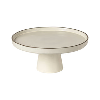 Stacked Organic Footed Cake Plate