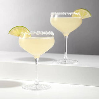 Perfect Serve - Crystal Coupette Cocktail Glasses - Set of 4 - La Cuisine