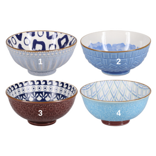 Casper Bowls, Assorted Colors - Sold Individually - La Cuisine