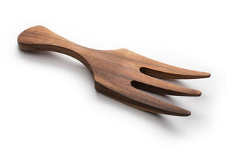 Ironwood Large Fruit and Salad Utensil Set, Acacia, 10" - La Cuisine