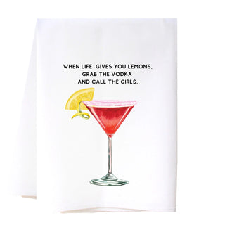 Lemons Cosmo Flour Sack Towel