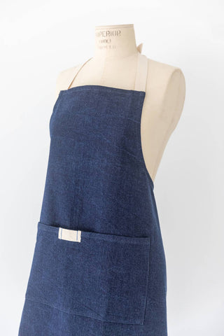 Millworks Collection Apron, Dark Denim