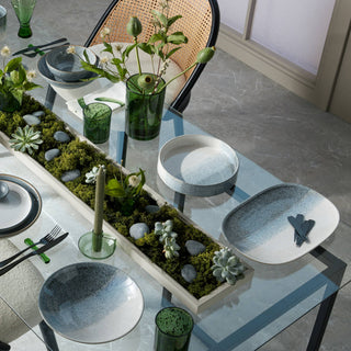 Studio Grey Accents Straight Round Tray - La Cuisine