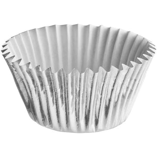 Muffin Liners, Silver - La Cuisine