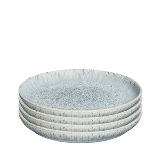 Halo Speckle Set of 4 Salad Coupe Plates