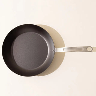 Blue Carbon Steel 12” Fry Pan - La Cuisine