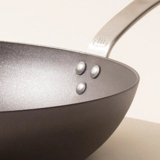 Blue Carbon Steel 12” Fry Pan - La Cuisine