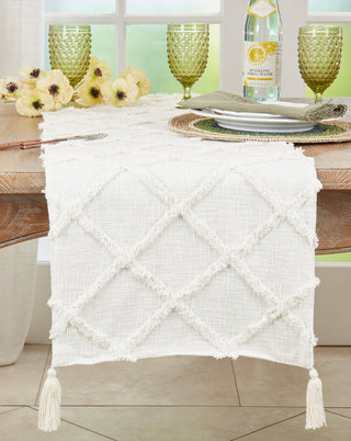 Diamond Tufted Runner