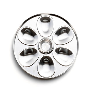 Outset Oyster Plate, Stainless Steel - La Cuisine