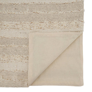 Fringe Stripe Runner - Ivory 16x90