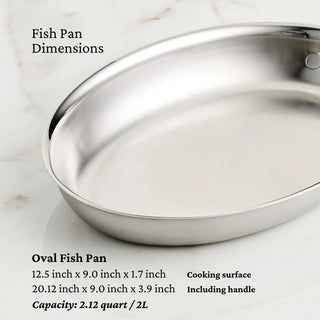 Oval Fish Pan