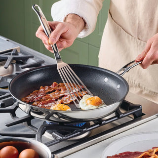 Set/2 ProBond Luxe TITUM Nonstick Skillets - La Cuisine