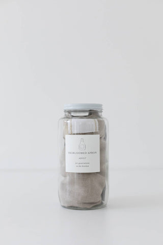 Apron - Linen Bistro Apron, Oatmeal