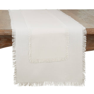 Fringe Runner: Ivory / 16"x72"