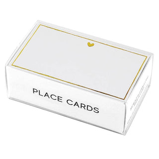 Gold Foil Place Cards - La Cuisine