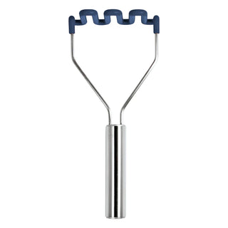 Silicone Potato Masher - Deep Indigo - La Cuisine