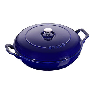 Cast Iron Braiser 3.5 QT Dark Blue