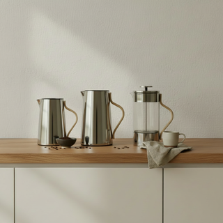 Emma vacuum jug, coffee 1.2 l. Steel - La Cuisine