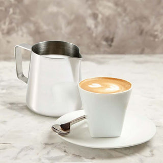 Fino Stainless Steel Frothing Pitcher, 12oz - La Cuisine