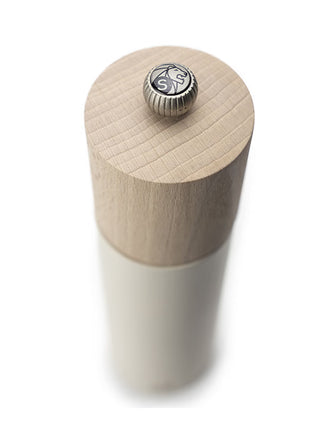 Boreal Salt Mill, Wood, Feather White, 21 cm - 8in - La Cuisine