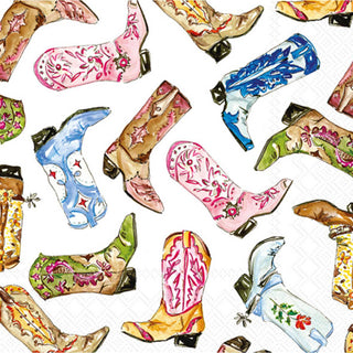 Boot Scootin Cocktail Napkins Pack/20