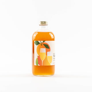 Mimosa Mixer w/ Tangerine & Mango for Cocktails and Mocktails, 16 fl oz - La Cuisine