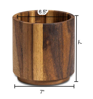 Rotating Lazy Susan Utensil Holder